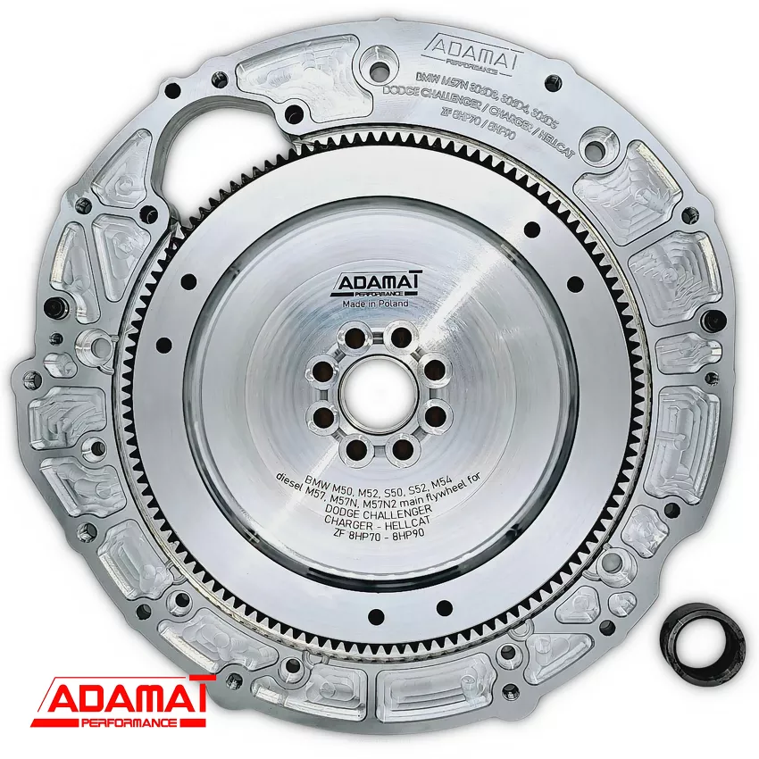 swap adapter plate flywheel flexplate BMW M57N2 306D3 306D4 306D5 8HP tranmission DODGE CHALLENGER CHARGER HELLCAT ZF 8HP70 / 8HP90