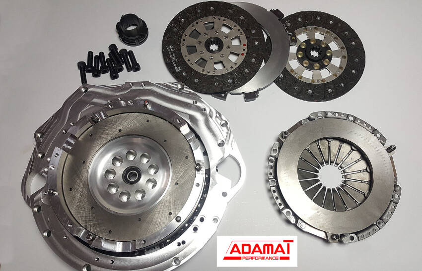 Sprzęgło dwutarczowe BMW M60/M62/S62/N62 + skrzynia BMW M50/M52/M54/S50/S52/N54/M57/M57N/M57N2