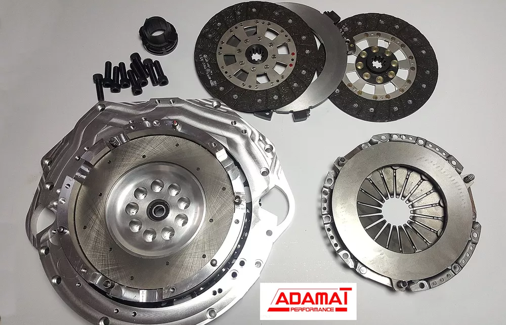 Sprzęgło dwutarczowe BMW M60/M62/S62/N62 + skrzynia BMW M50/M52/M54/S50/S52/N54/M57/M57N/M57N2