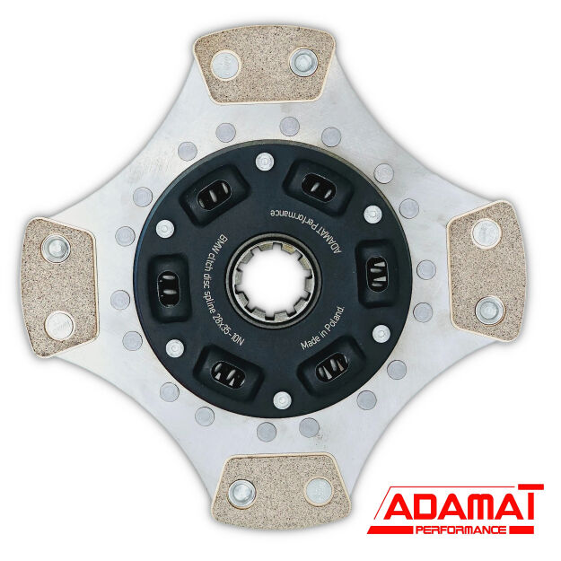 Tarcza sprzęgła sprężynowa spiekowa - ceramiczna 240mm wałek 28x35-10N BMW do sprzęgieł jednotarczowych