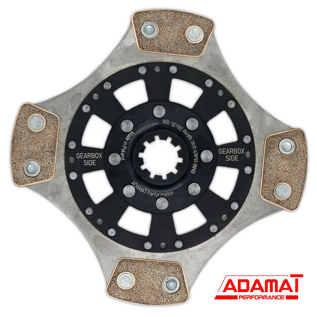 Clutch disc sintered ceramic 240mm TC STAGE2 / TC STAGE5 spline shaft 28x35-10N BMW for Twin clutch kits.