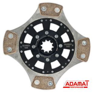 Clutch disc sintered ceramic 240mm TC STAGE2 / TC STAGE5 spline shaft 28x35-10N BMW for Twin clutch kits.