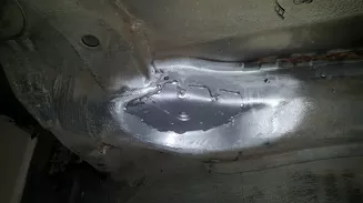 BMW E36 wzmocnienia mocowań tylnego wózka - 2