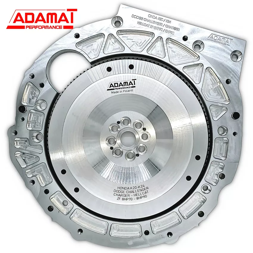 Honda K20 K24 DODGE CHALLENGER CHARGER HELLCAT ZF 8HP70 8HP90 swap adapter plate flywheel flexplate
