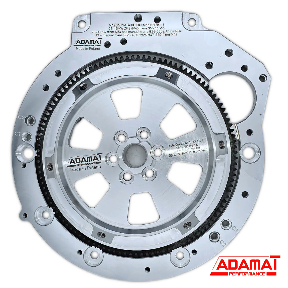 MAZDA MIATA BP 1.8 / MX5 NB B6 1.6 swap kit adapter flywheel BMW