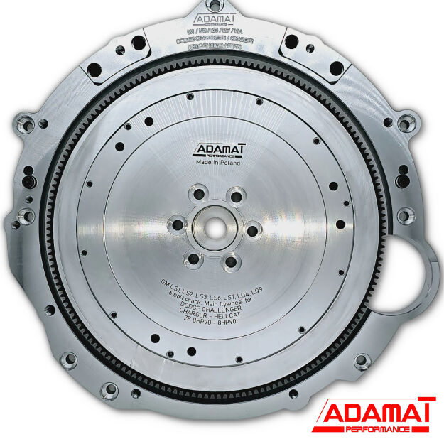 swap kit adapter flywheel flexplate LS1 LS2 LS3 LS6 LS7 LQ4 LQ9 LSA LT1 LT4 LS9 ZF 8HP70 8HP90 DODGE CHALLENGER CHARGER HELLCAT