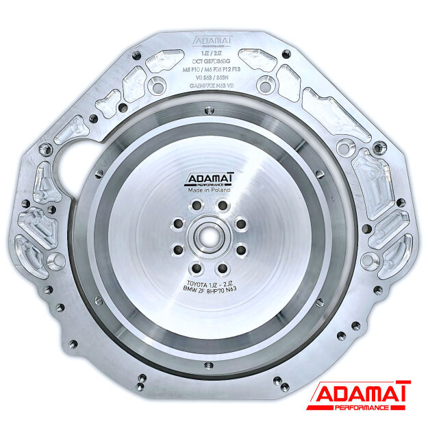 Toyota 1JZ 1JZ-FSE 1JZ-GE 1JZ-GTE 2JZ 2JZ-FSE 2JZ-GE 2JZ-GTE swap adapter plate flywheel flexplate BMW ZF 8HP70 8HP V8 N63