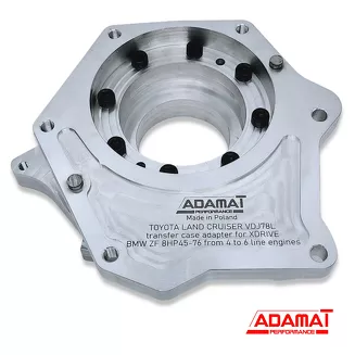 transfer case adapter 4x4 AWD 8HP BMW XDRIVE autimatic tranmission with 1VD-FTV Toyota Land Cruiser VDJ78L RJMRYV