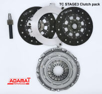 Twin clutch kit for 1JZ / 2JZ / GE / GTE / FSE engines with BMW GS6-53DZ JGG / JGL / HB7 transmission. Basic STAGE1 1056Nm - 14