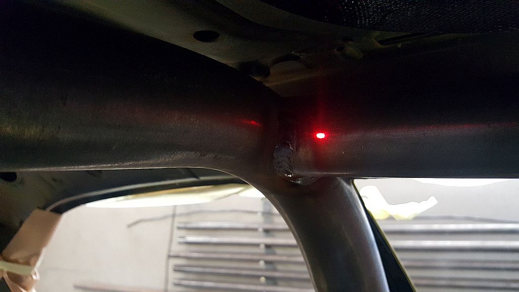 klatka bezpieczeństwa, laserowe pomiary