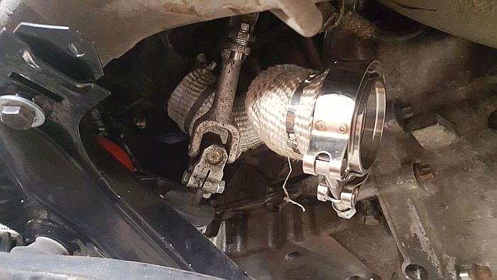 e30 swap M60, M62, S62, N62 modyfikacja kolektrów wydechowych, exhaust manifold, downpipe, muffler