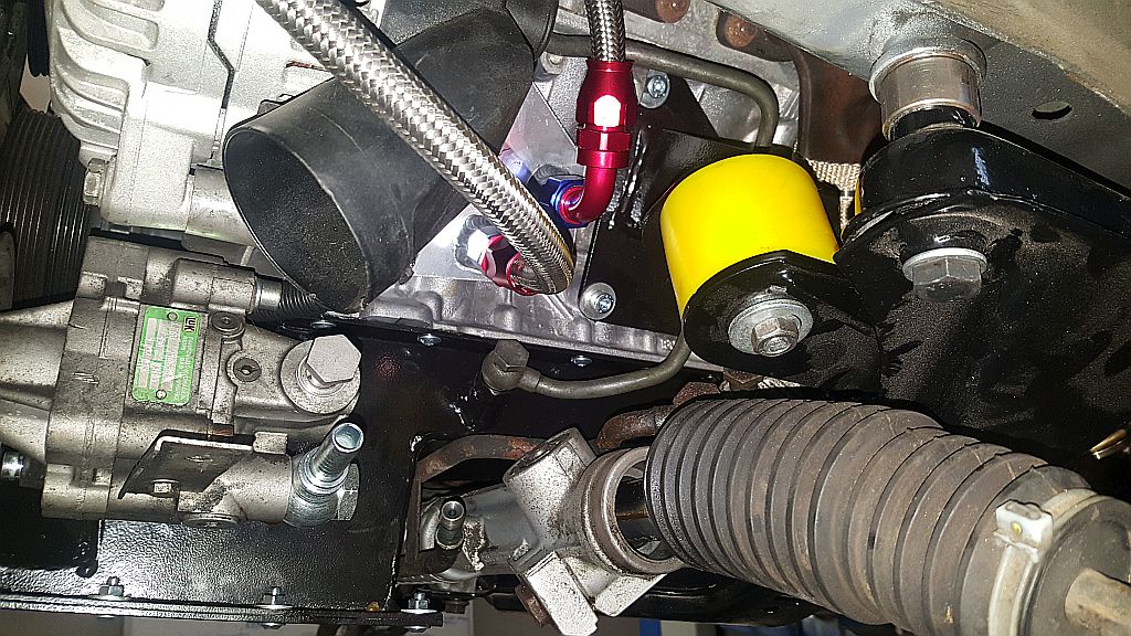 BMW E36 E46 E90 swap M60 M62 S62 N62 Nissan oil adapter relocator and plugs