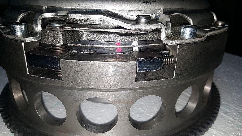 2JZ GTE twin clutch anty vibration system