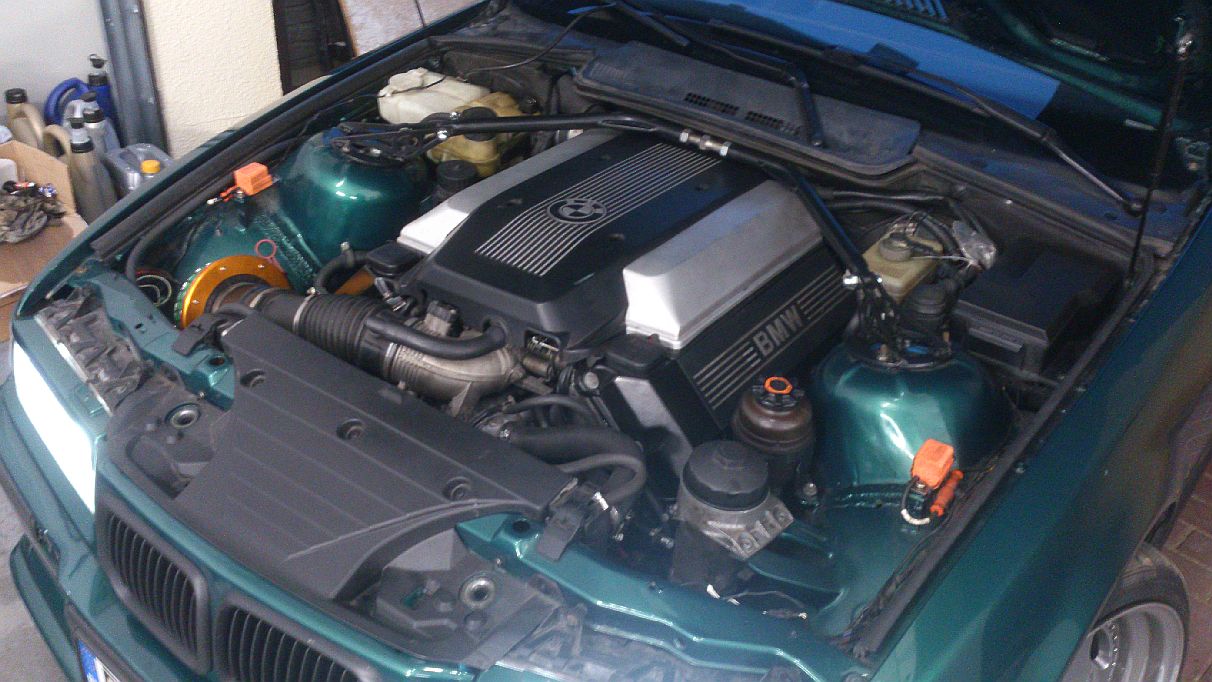 BMW E36 / E46 / Z3 zestaw na swap miska łapy silnika S62/M60/M62 V8