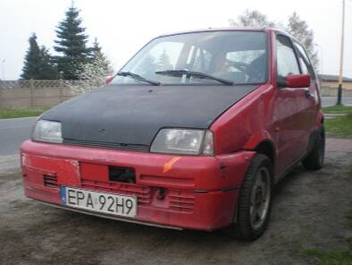 Fiat Cinquecento Rollbar cykl AB Cup 