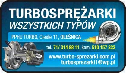 PPHU Turbo dostarcza turbospreżarke 