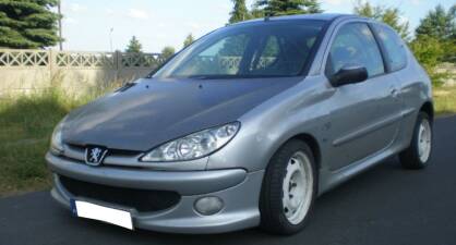 Peugeot 206 klatka bezpieczeństwa 