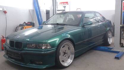 BMW E36 swap M60B40 v8 
