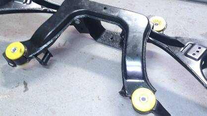 BMW E36 regeneracja tylnego zawieszenia STRONGFLEX 