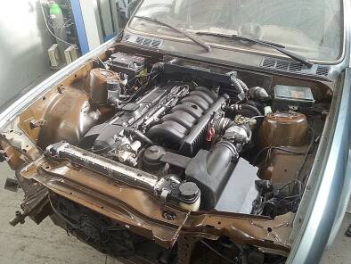 BMW E30 swap M52B23 VANOS 