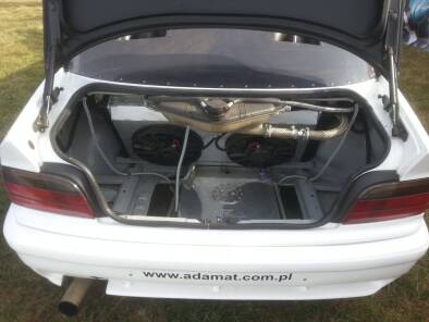 BMW E36 GTR Hurricane - układ wodny i paliwowy 