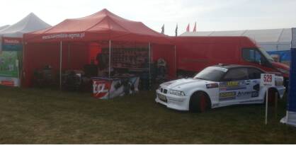 BMW E36 GTR Hurricane - Prezentacja na AGRO SHOW 