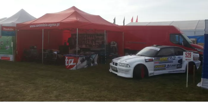 BMW E36 GTR Hurricane - Prezentacja na AGRO SHOW 