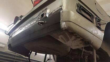 BMW E30 Touring - prace blacharskie